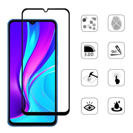 Galaxy A30S Davin 5D Cam Ekran Koruyucu - Siyah