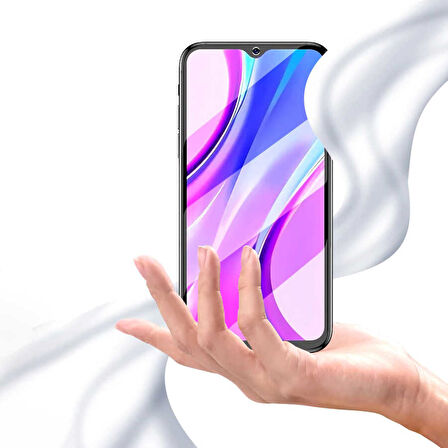 Xiaomi Redmi 9A Uyumlu Davin 5D Cam Zore Ekran Koruyucu