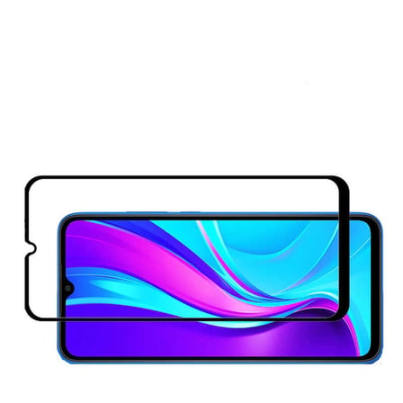Oppo A91 Davin 5D Cam Ekran Koruyucu - Siyah