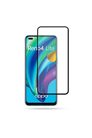 Oppo Reno 4 Lite Uyumlu Davin 5D Cam Lofy Ekran Koruyucu