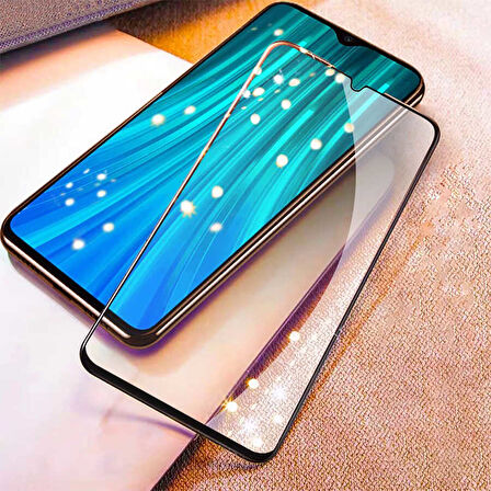 Oppo A16 Uyumlu Davin 5D Cam Zore Ekran Koruyucu
