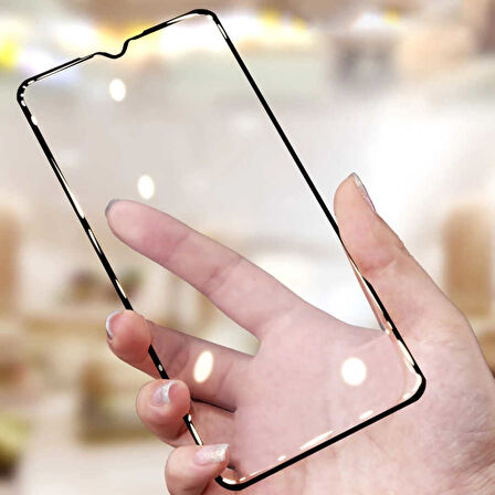 Oppo A16 Uyumlu Davin 5D Cam Zore Ekran Koruyucu