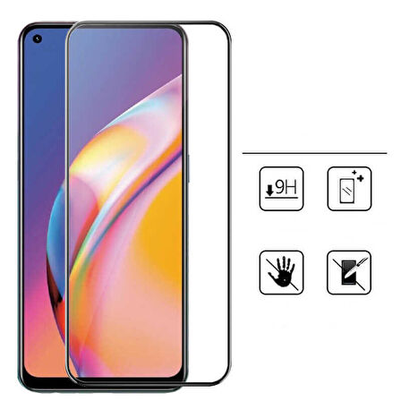 Oppo Reno 6 4G Uyumlu Davin 5D Cam Zore Ekran Koruyucu