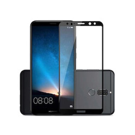 Lexroo Huawei Mate 10 Lite 5D Cam Ekran Koruyucu - Siyah