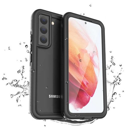 Galaxy S22 Uyumlu NRTK 1-1 Su Geçirmez Uyumlu NRTK-Siyah