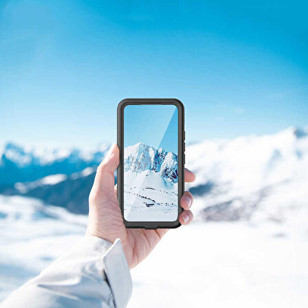 Galaxy S22 Plus Uyumlu 1-1 Su Geçirmez Uyumlu-Siyah