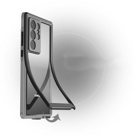 Galaxy S22 Ultra Uyumlu NRTK 1-1 Su Geçirmez Uyumlu NRTK-Siyah