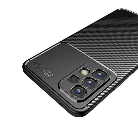 Galaxy A33 5G Uyumlu Zore Negro Silikon Kapak-Siyah