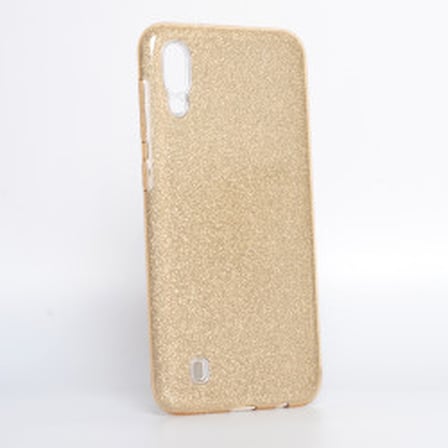 Lexroo Galaxy M10 Kılıf Lexroo Shining Silikon - Gold