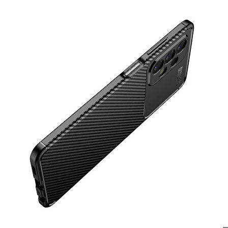 Galaxy A23 Uyumlu Zore Negro Silikon Kapak-Siyah