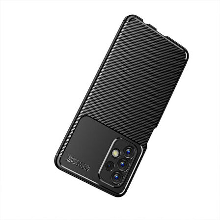 Galaxy A23 Uyumlu Zore Negro Silikon Kapak-Siyah
