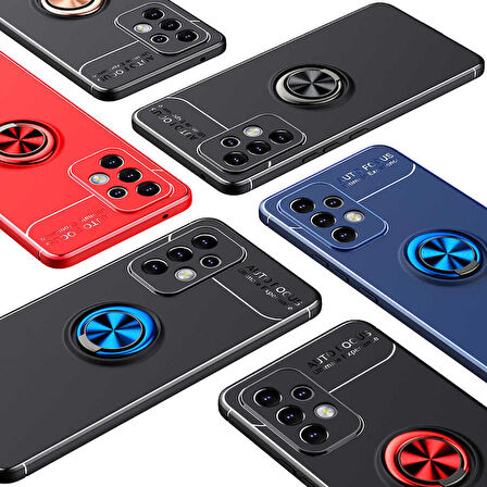 Galaxy A33 5G Uyumlu Zore Ravel Silikon Kapak-Kırmızı