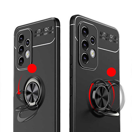 Galaxy A33 5G Uyumlu Zore Ravel Silikon Kapak-Kırmızı