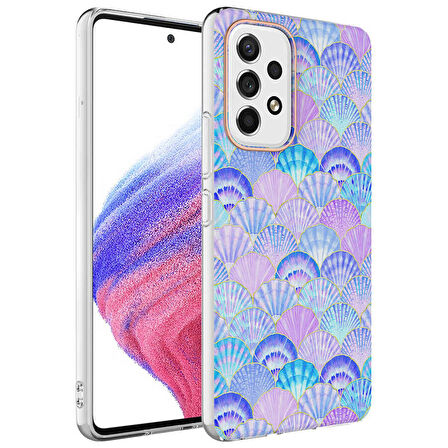Galaxy A33 5G Uyumlu Zore Bella Kapak-Lila