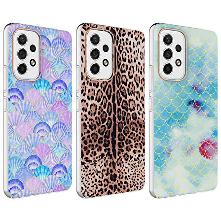 Galaxy A33 5G Uyumlu Zore Bella Kapak-Lila