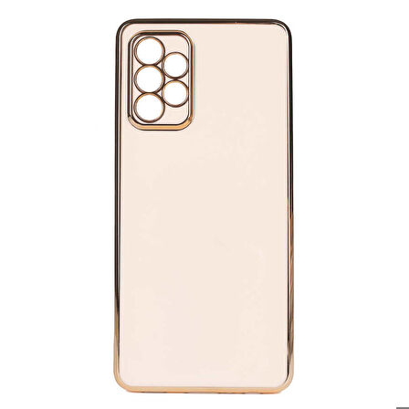 Galaxy A13 4G Uyumlu Zore Bark Kapak-Rose Gold