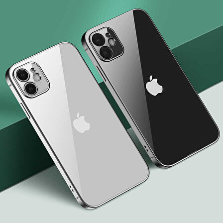 iPhone 12 Pro Uyumlu Zore Gbox Kılıf-Mavi Açık