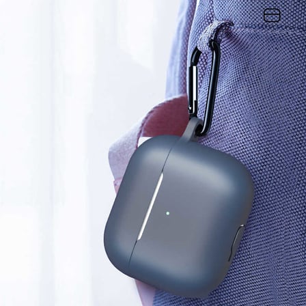 Apple AirPods 3.Nesil Kılıf Pastel Renkli Yumuşak Dokulu Askı Aparatlı Silikon Maks Koruyucu Kapak