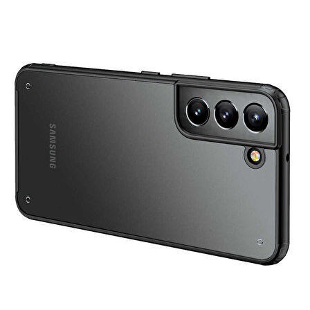 Galaxy S22 Plus Uyumlu Zore Volks Kılıf-Siyah