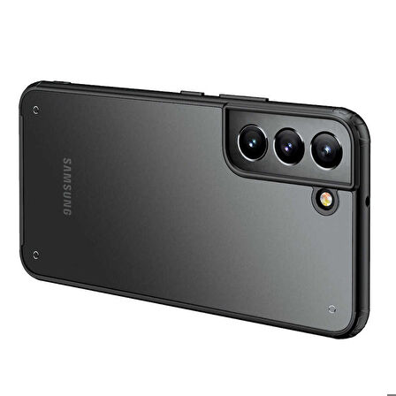 Galaxy S22 Plus Uyumlu Zore Volks Kapak-Siyah