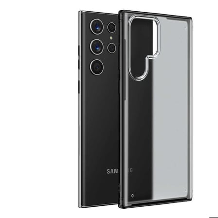 Galaxy S22 Ultra Uyumlu Zore Volks Kapak-Siyah