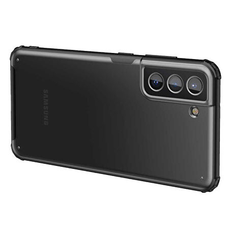 Galaxy S21 FE Uyumlu Zore Volks Kapak-Siyah