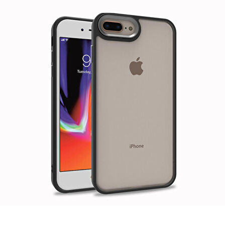 iPhone 7 Plus Uyumlu Zore Flora Kapak-Yeşil
