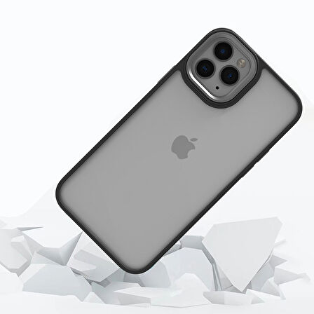 iPhone 11 Pro Max Uyumlu Zore Flora Kılıf-Rose Gold