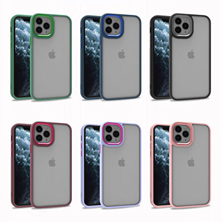 iPhone 11 Pro Max Uyumlu Zore Flora Kılıf-Rose Gold