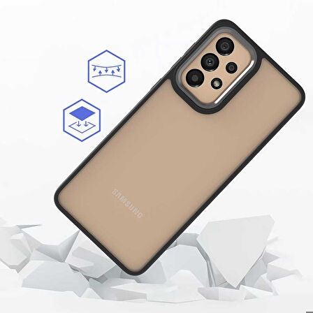 Galaxy A52 Uyumlu Zore Flora Kapak-Kırmızı
