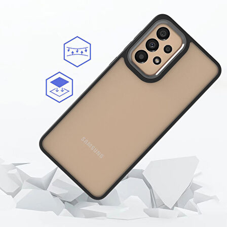 Galaxy A72 Uyumlu Zore Flora Kapak-Lila