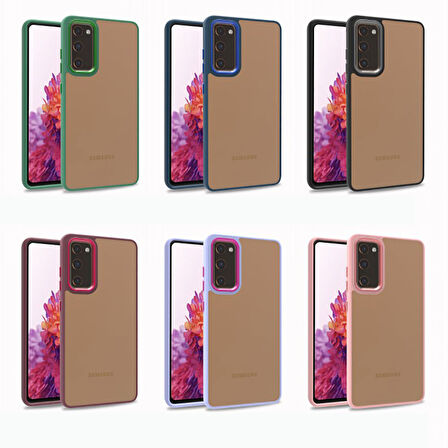 Galaxy S20 FE Uyumlu Zore Flora Kılıf-Siyah