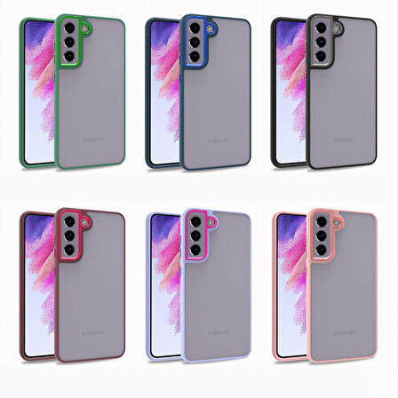 Galaxy S21 FE Uyumlu Zore Flora Kapak-Kırmızı