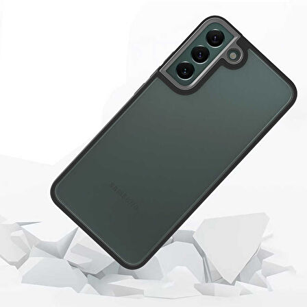 Galaxy S22 Plus Uyumlu Zore Flora Kapak-Yeşil