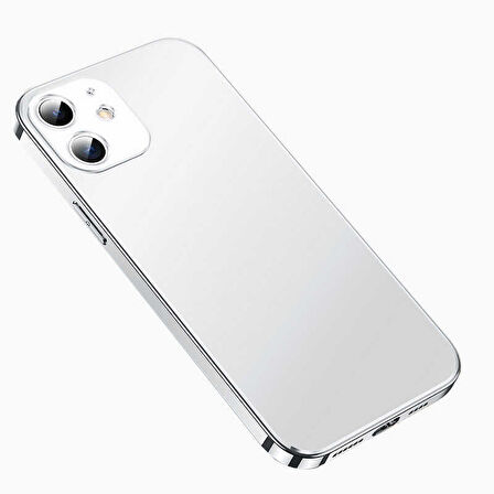 iPhone 11 Uyumlu Zore Bobo Kapak-Gümüş