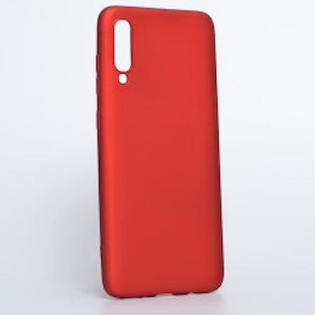 Lexroo Galaxy A70 Kılıf Lexroo Premier Silikon Kapak - Kırmızı