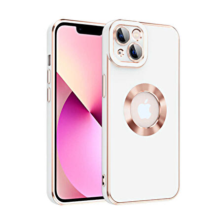 Apple iPhone 13 Kılıf Zore Kongo Kapak-Beyaz