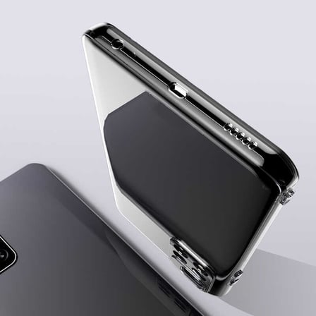 Xiaomi Redmi Note 11 Global Kılıf Kamera Korumalı Şeffaf Kalın Üstün Koruma Silikon Alan Tech