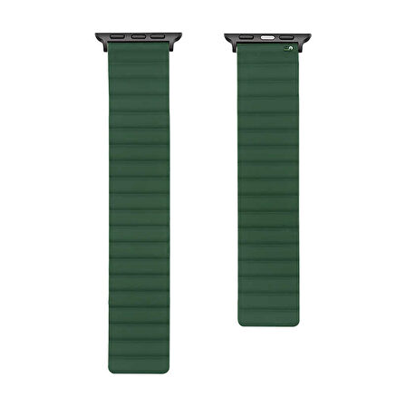 ​​​Watch 7 41mm Uyumlu KRD-52 Zore Kordon-Yeşil