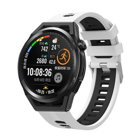 Xiaomi Amazfit Pace KRD-55 Uyumlu NRTK Kordon-Siyah-Kırmızı