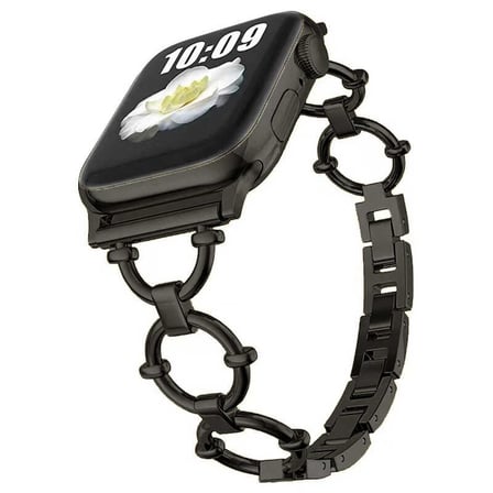 ​​​Watch 7 45mm Uyumlu KRD-56 Metal MKST Kordon-Siyah