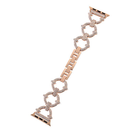 ​​​Watch 7 41mm Uyumlu KRD-57 Metal Zore Kordon-Gümüş