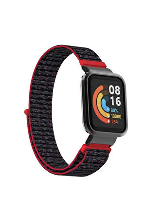 Xiaomi Redmi Watch (Mİ Apple Watch LİTE) Uyumlu Krd-61 Hasır Kordon-no9