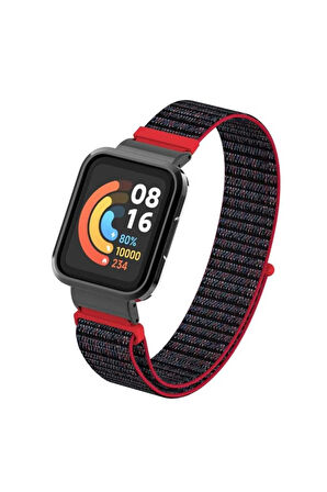 Xiaomi Redmi Watch (Mİ Apple Watch LİTE) Uyumlu Krd-61 Hasır Kordon-no9