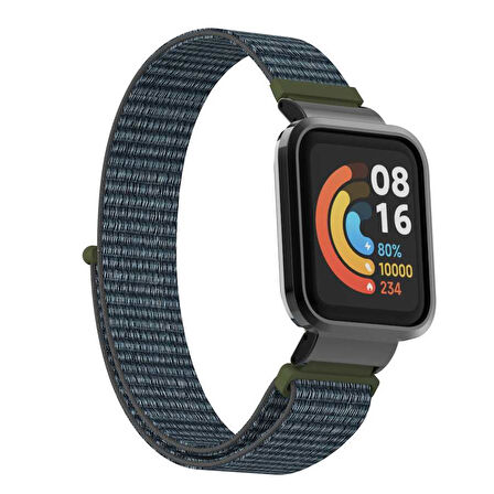 Xiaomi Redmi Watch (Mi Watch Lite) Uyumlu KRD-61 Hasır Zore Kordon-NO6