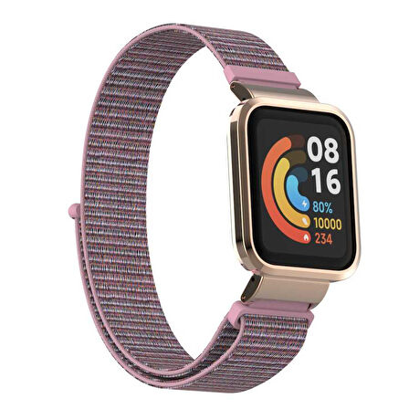 Xiaomi Redmi Watch (Mi Watch Lite) Uyumlu KRD-61 Hasır Zore Kordon-NO16