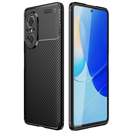 Huawei Nova 9 SE Kılıf Zore Negro Silikon Kapak-Siyah