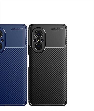 Huawei Nova 9 SE Kılıf Zore Negro Silikon Kapak-Lacivert