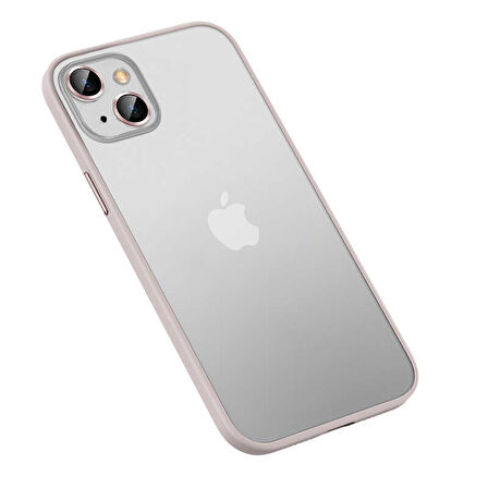 iPhone 13 Uyumlu Zore Retro Kılıf-Rose Gold
