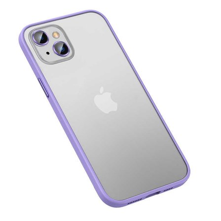 iPhone 13 Uyumlu NRTK Retro Kılıf-Lila